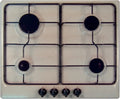 Plaque de Cuisson Intégrée Plados Star 60 – Gaz, Commande Rotative, 58x51 cm