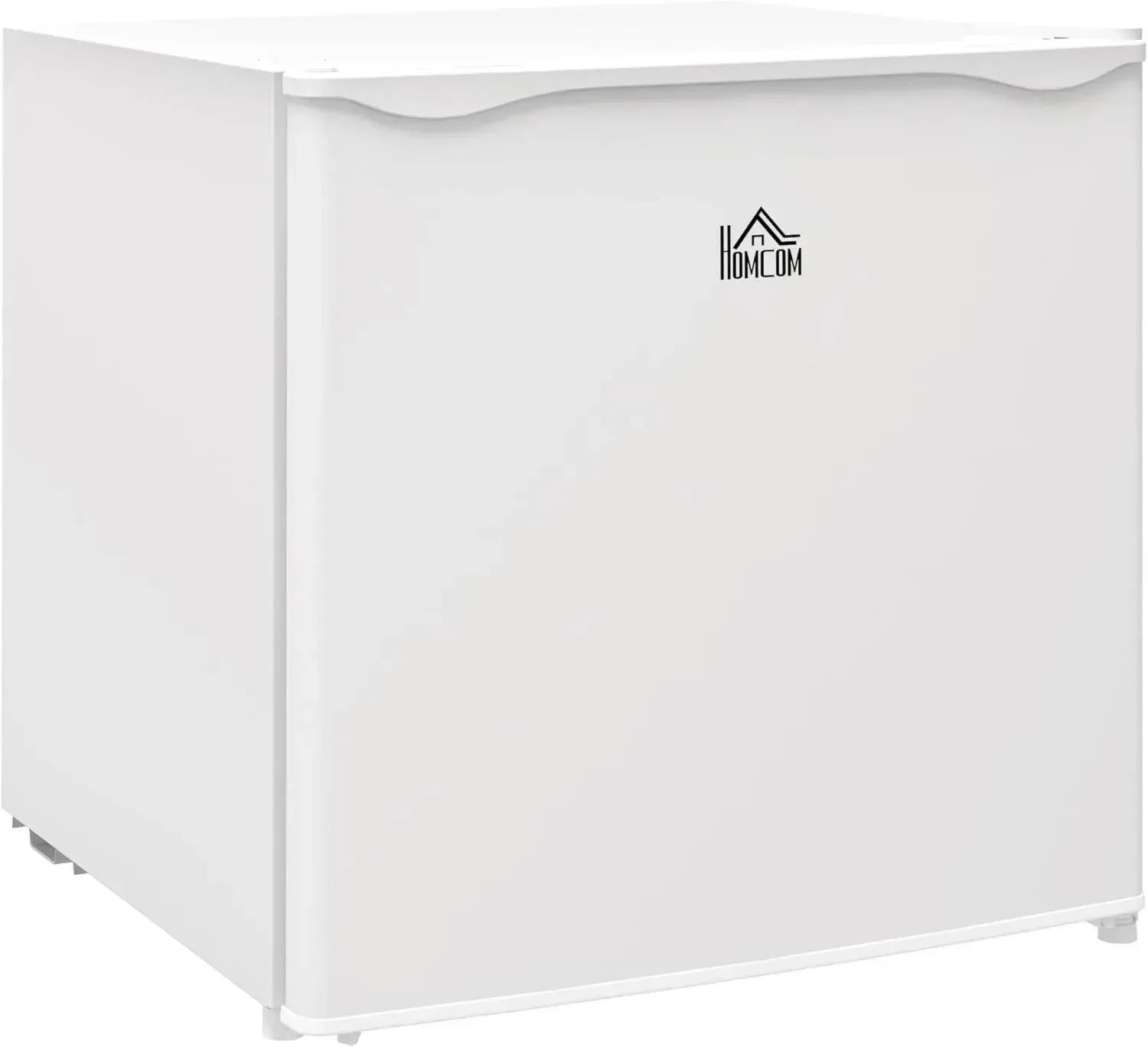 Congélateur Compact HOMCOM 35L - Température Ajustable -14 à -24°C, Porte Réversible, Étagère Amovible, Classe Énergétique E, Blanc