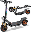 Trottinette Électrique M5 Pro - Autonomie 80 km, Batterie Puissante 48V, Pneus 10 Pouces Tout-Terrain, 3 Vitesses, Affichage LCD, Pliable
