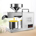 Extracteur d'Huile Automatique 820 W - Acier Inox Alimentaire - Extraction de Noix et Graines - Modes Chaud/Froid - Pour Arachides et Sésame