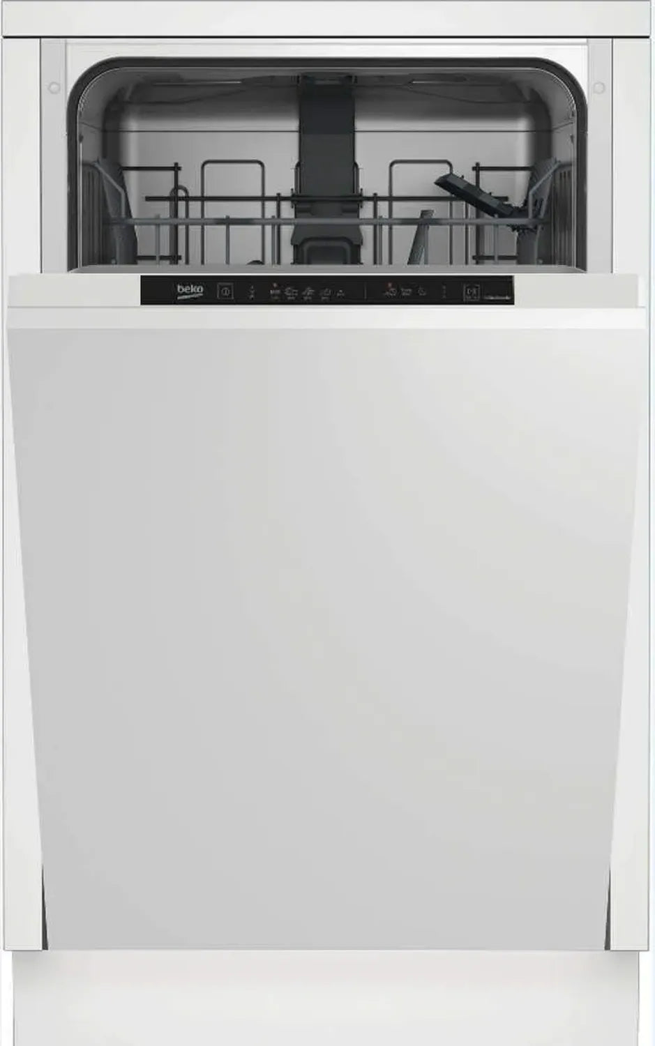 Lave-vaisselle encastrable 45 cm silencieux et économique