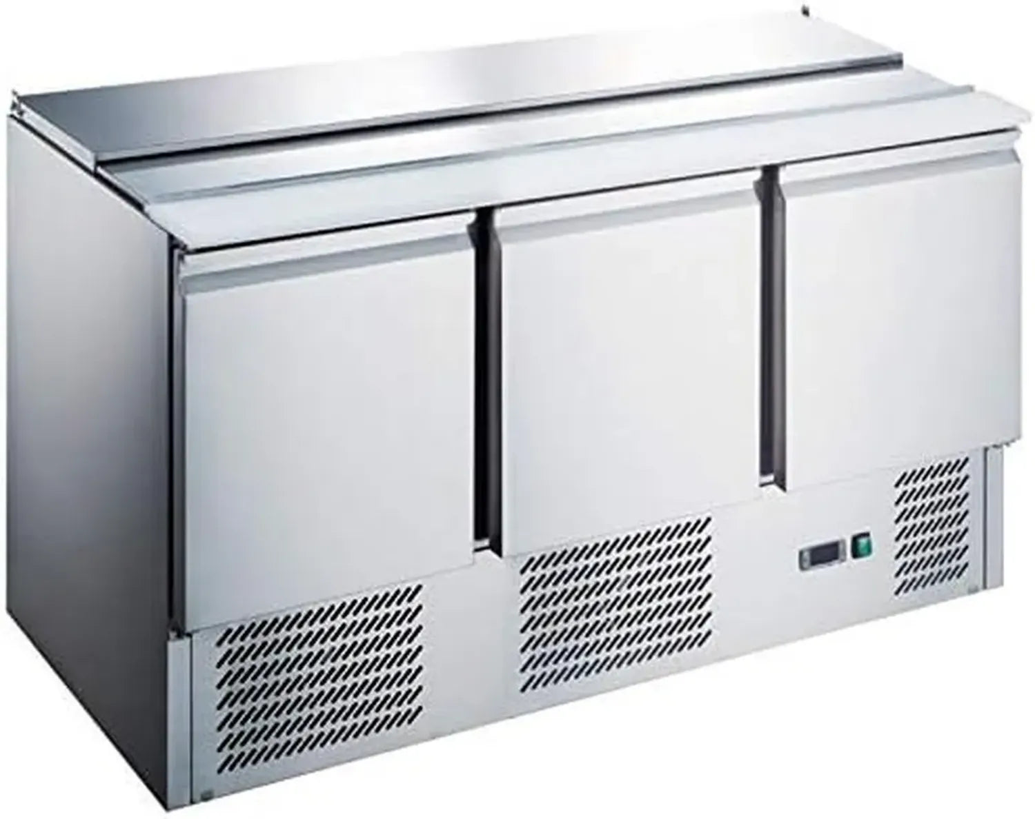 Table Réfrigérée Professionnelle 2 Portes Inox pour Cuisine Commerciale - Capacité 240 à 368 Litres - Série Star avec R290