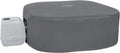 Abri Thermique Carré Lay-Z-Spa 1,80 m x 1,80 m x 71 cm, Gris