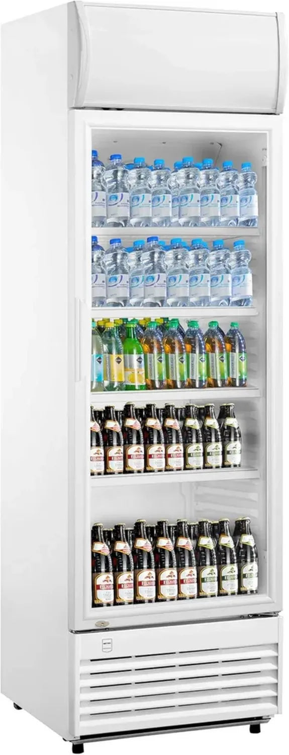 Réfrigérateur à Boissons Vitreux 324 L Blanc, METRO Professional