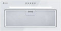 Hotte Encastrable Latapio 60.1 Blanche avec Meuble de Cuisine en Acier