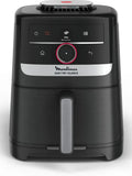 Friteuse à Air Moulinex 5L Silence Easy Clean, Technologie Silencieuse, Interface Intelligente, Noir