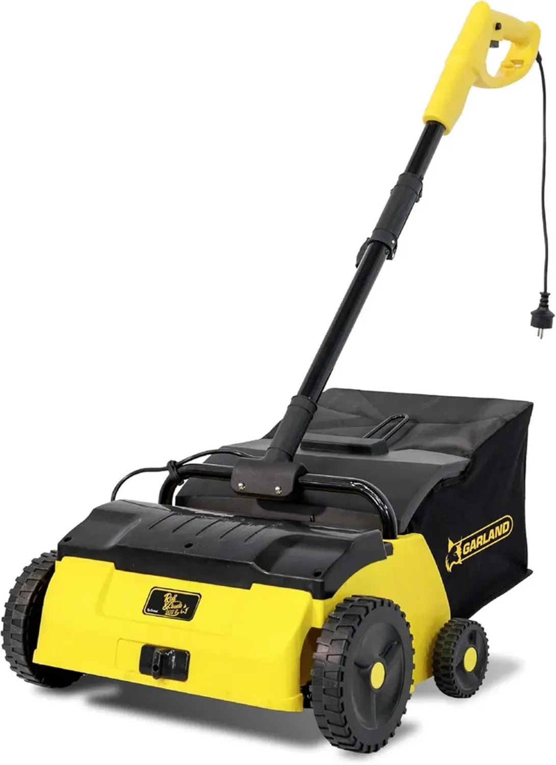 Balayeuse Électrique 1400 W pour Gazon Synthétique - Brosse Légère avec Sac 30 L, Largeur de Travail 30 cm, Hauteur Ajustable