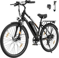 HITWAY VTT Électrique Adulte 28', Vélo de Randonnée Unisexe avec Batterie 36V 13Ah, Moteur 250W, 7 Vitesses