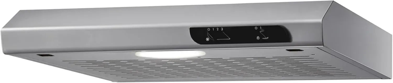Hotte encastrable 50 cm - Haute efficacité énergétique, Inox