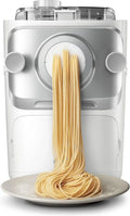 Philips Série 7000 Appareil à Pâtes – ProExtrude, Capacité Polyvalente, 8 Disques de Façonnage, Nettoyage Facile, 8 Portions, Blanc (HR2660/03)