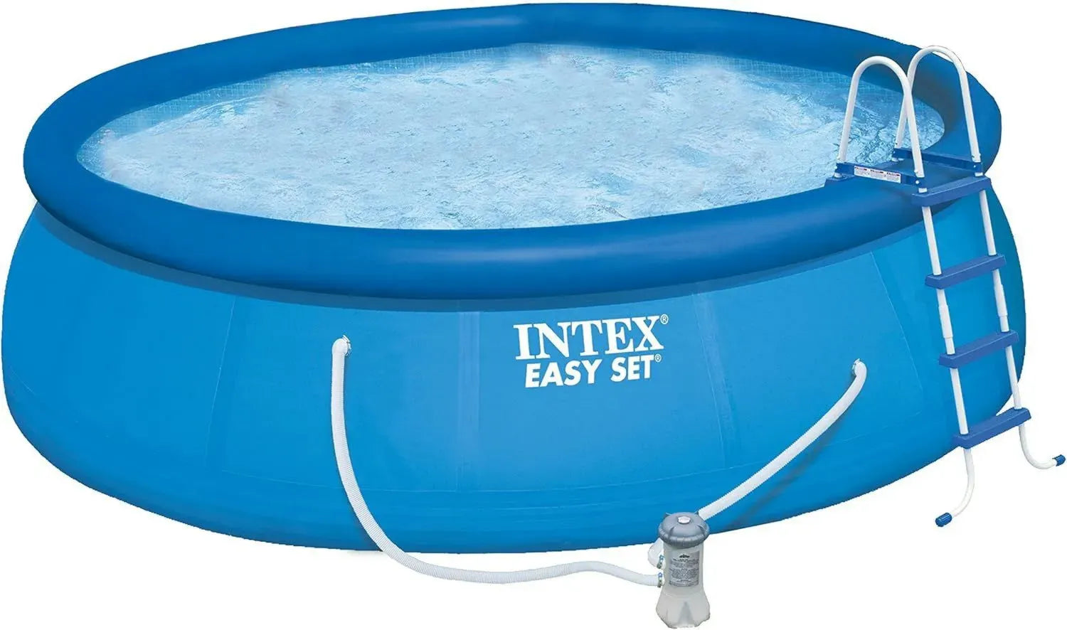 Ensemble de piscine autoportante Intex Easy Set 457 x 122 cm
