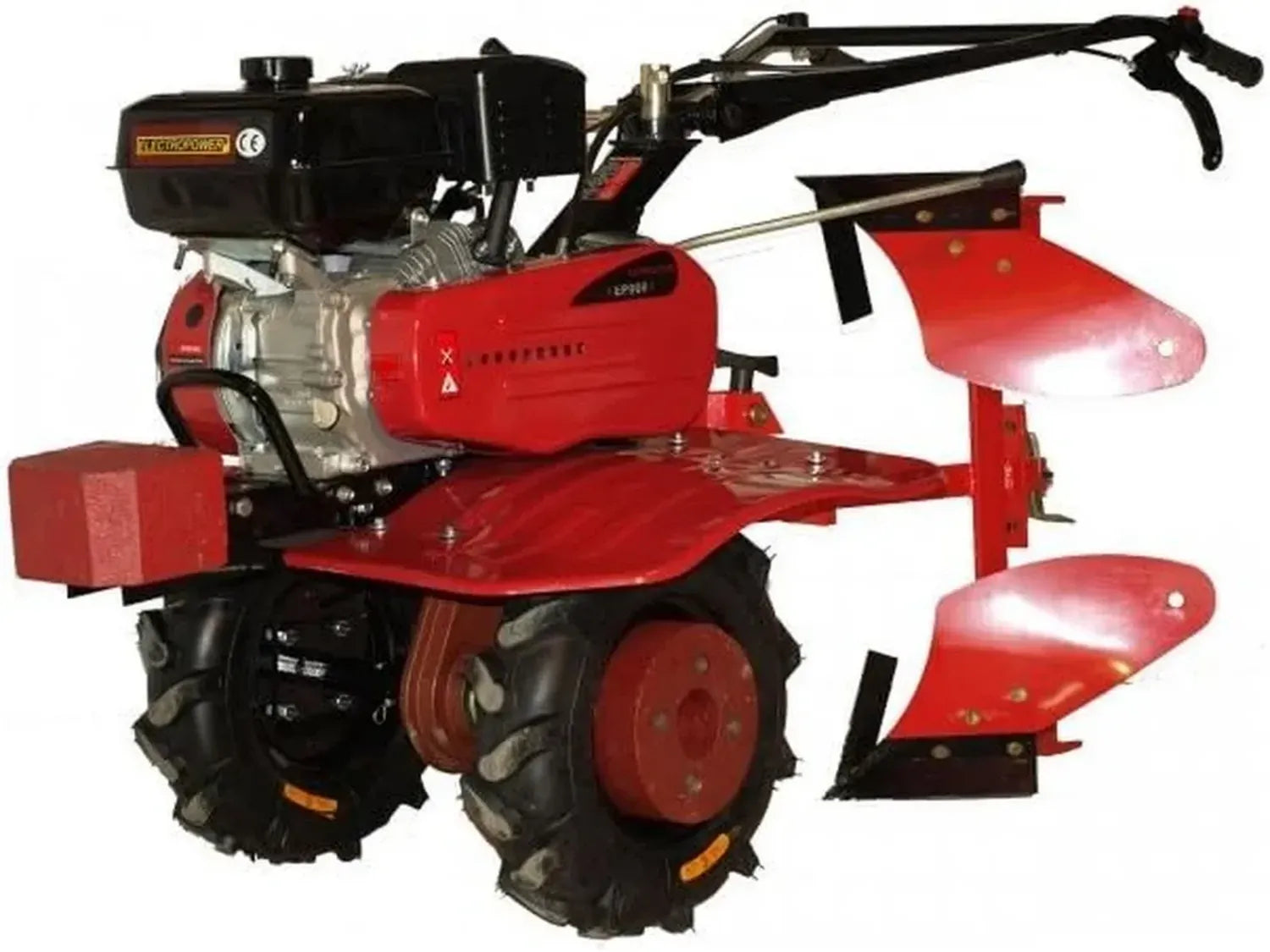 Motoculteur Puissant 7 CV avec Accessoires Multifonctions - Travail Efficace 110 cm