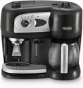 De'Longhi BCO261B.1 Machine à Café Espresso et Filtre, Capacité 10 Tasses, Parfaite pour Famille