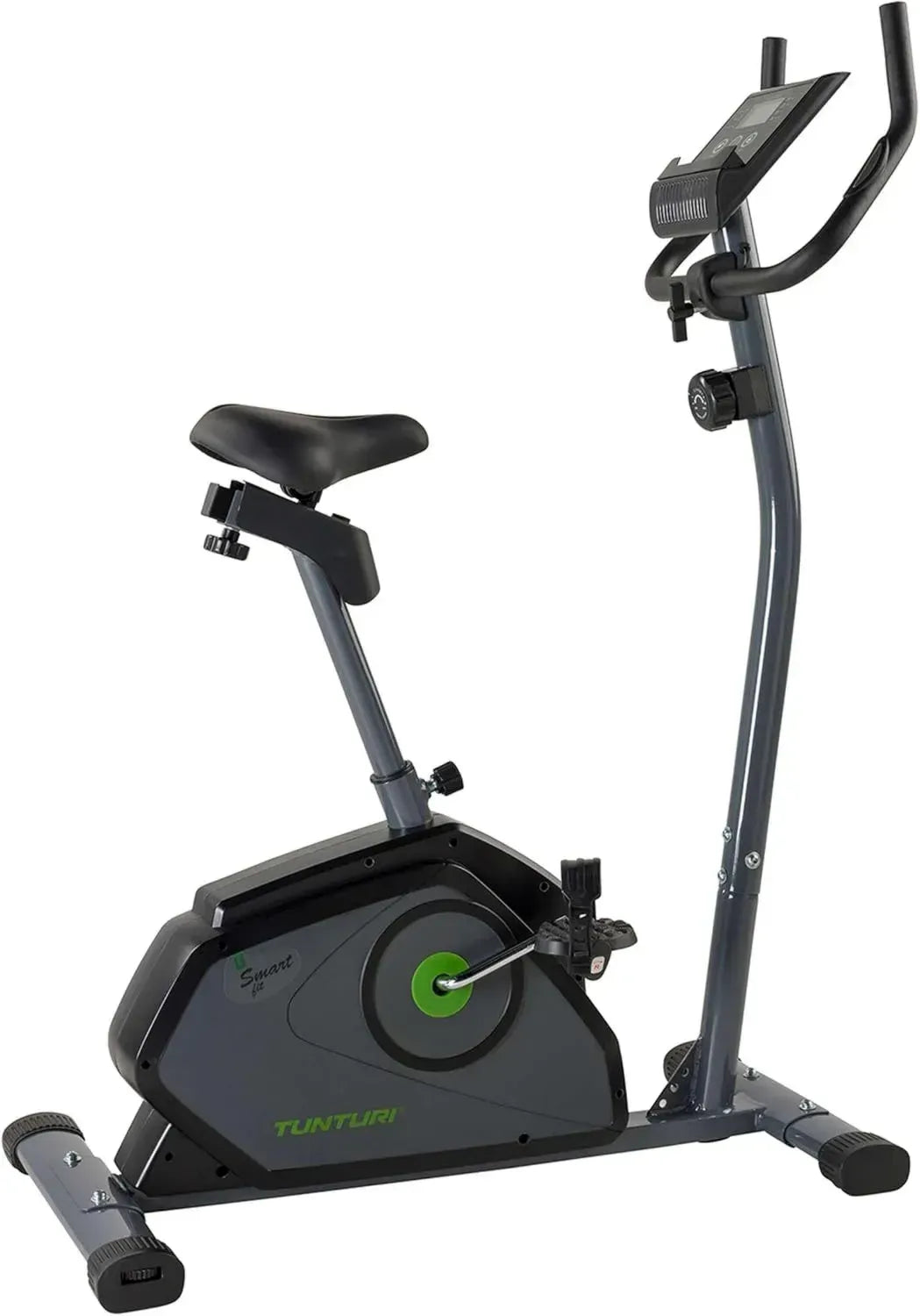 Tunturi Vélo d'Appartement Cardio Fit B40 - Accès Facile, Capteurs de Pouls, Écran LCD et Résistance Ajustable