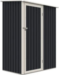 Abri de Jardin en Métal Gris Vega II 1.35 m² - Résistant à la Corrosion