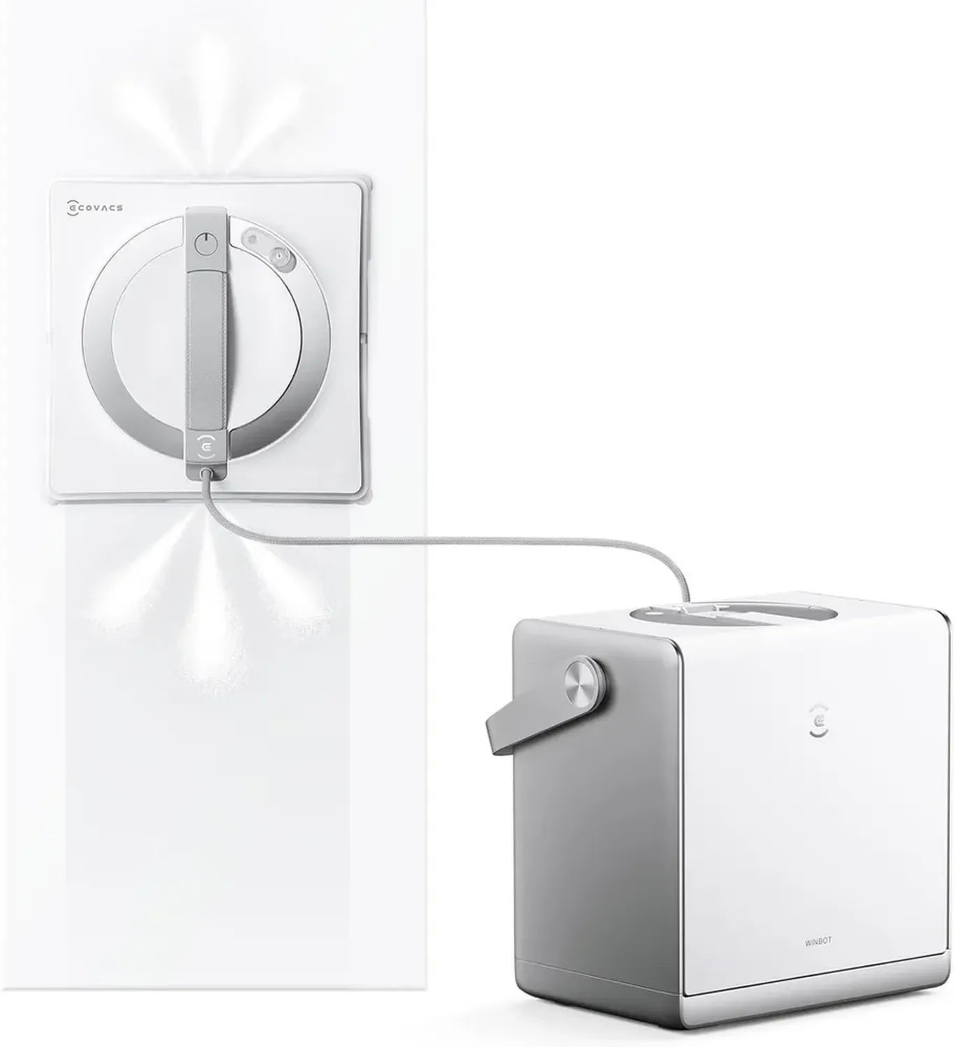 Robot lave-vitres ECOVACS WINBOT W2S Omni avec station intelligente