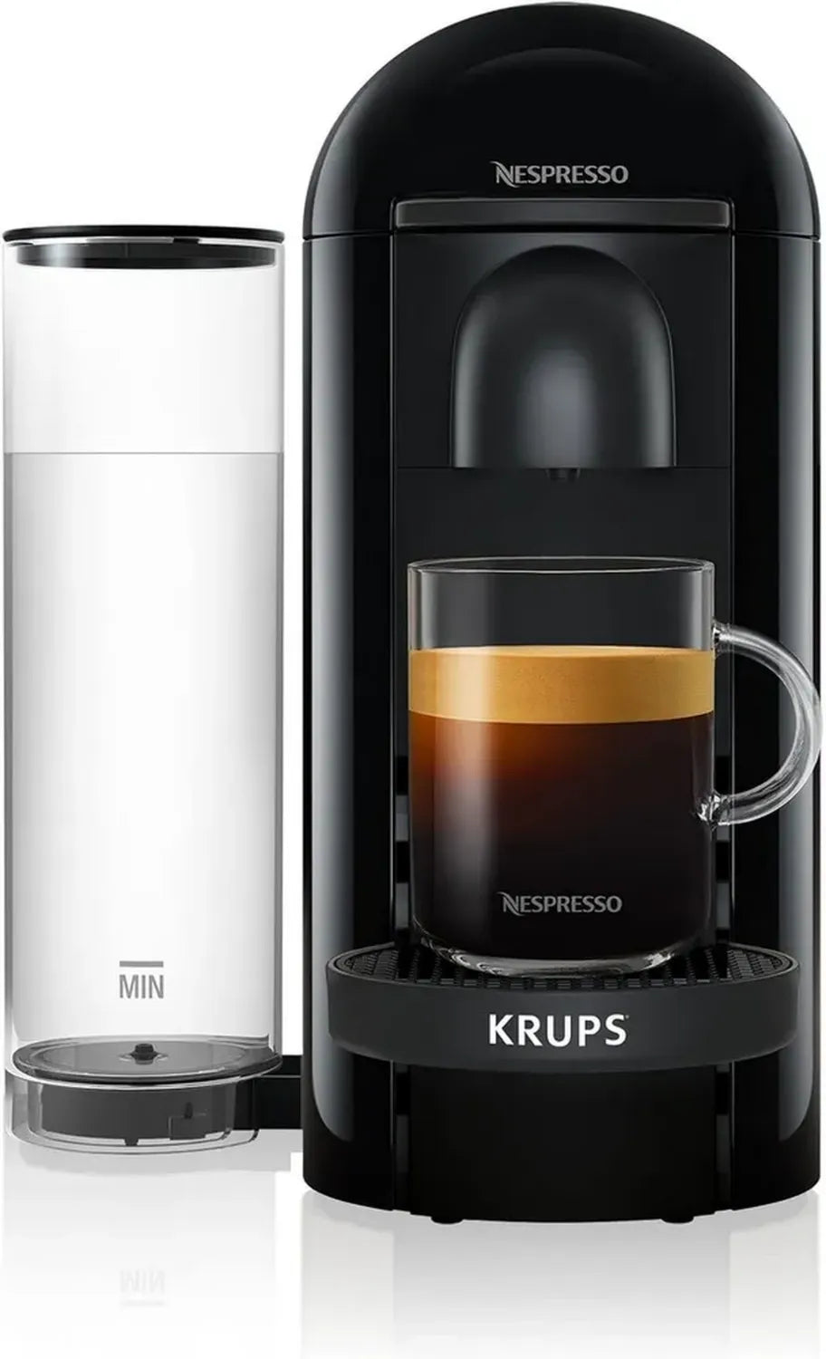 Krups Nespresso Vertuo XN9038 Machine à café espresso, compatible avec capsules Vertuo, couleur noire