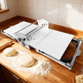 Machine à Pâtes Électrique en Acier Inoxydable, Épaisseur Ajustable 2-30 mm, Parfaite pour Boulangeries Maison