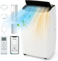 Climatiseur Portable 6-en-1 Silencieux avec Wifi pour 42m²