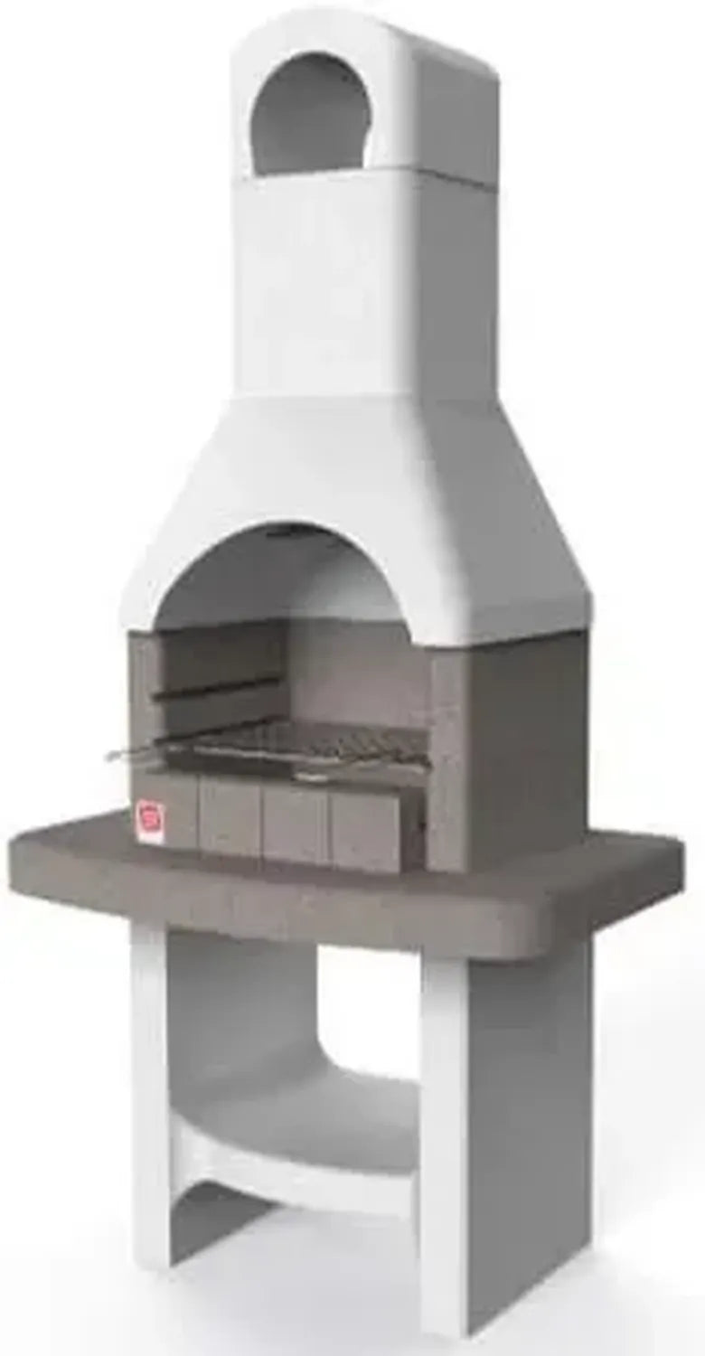 Barbecue en brique VERONA - Grille 45 cm - Charbon