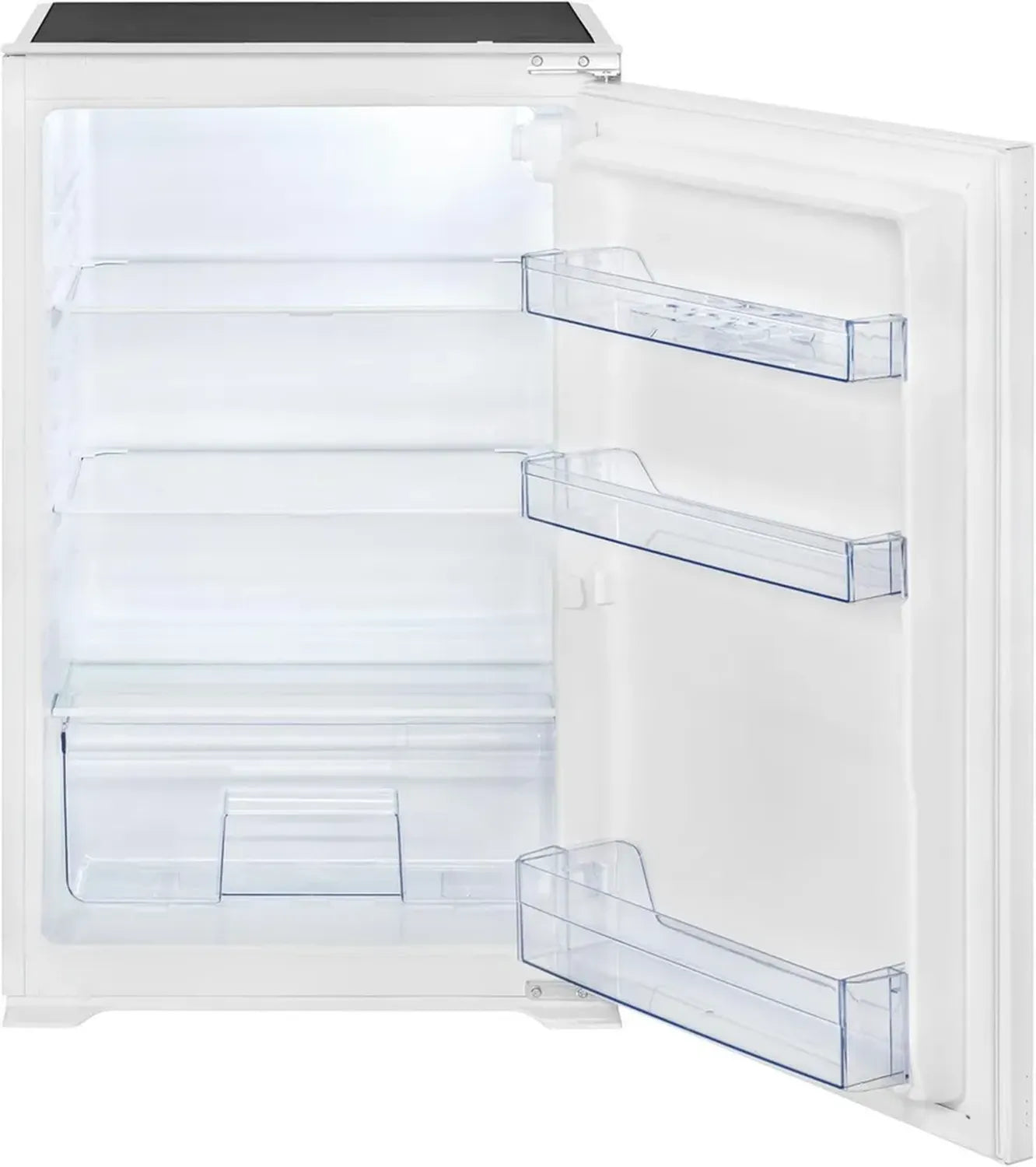 Réfrigérateur Encastrable 129L Blanc avec Éclairage LED et Température Ajustable