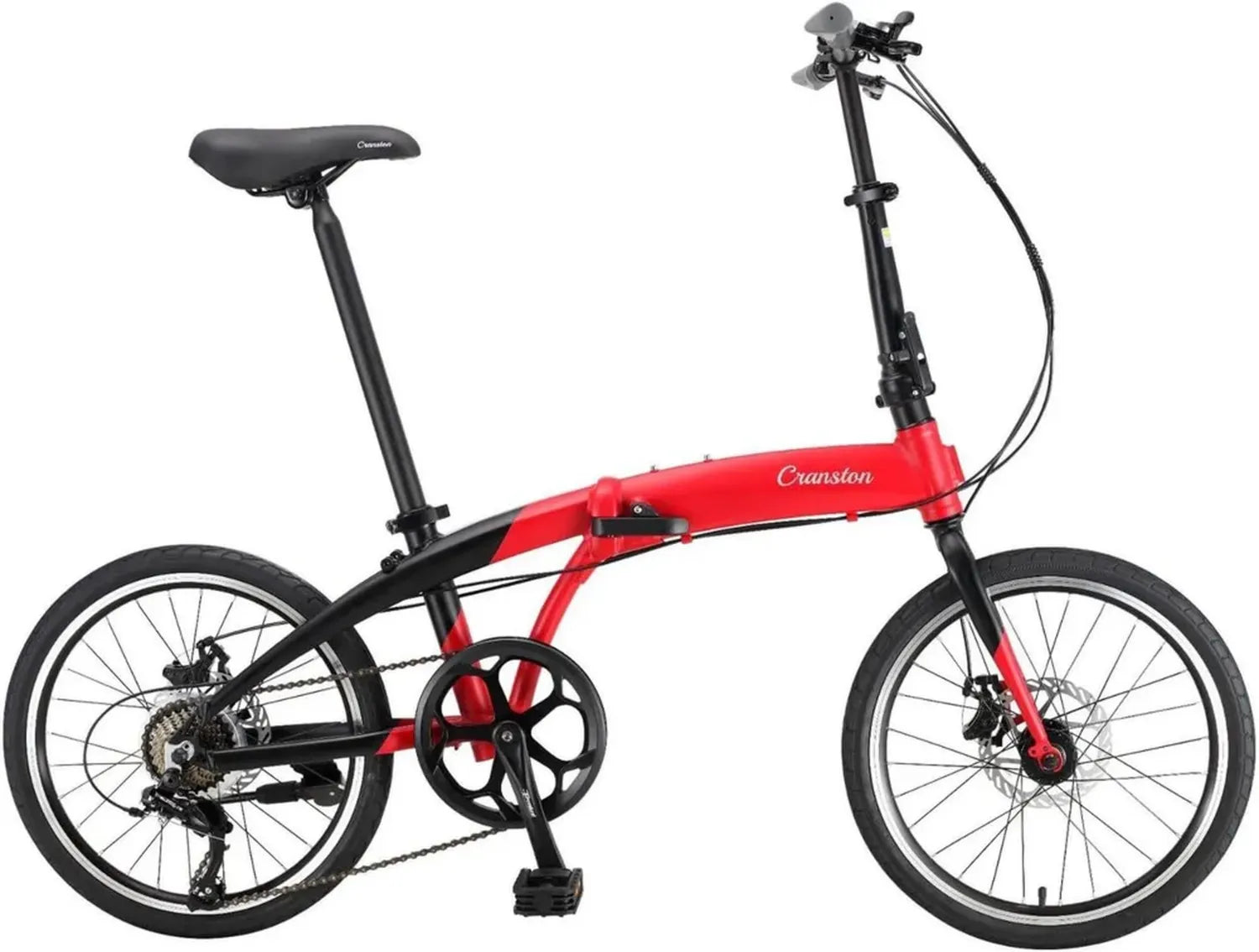 Vélo Pliant 20 Pouces Léger pour Adultes - Modèle Urbain à Vitesse Variable