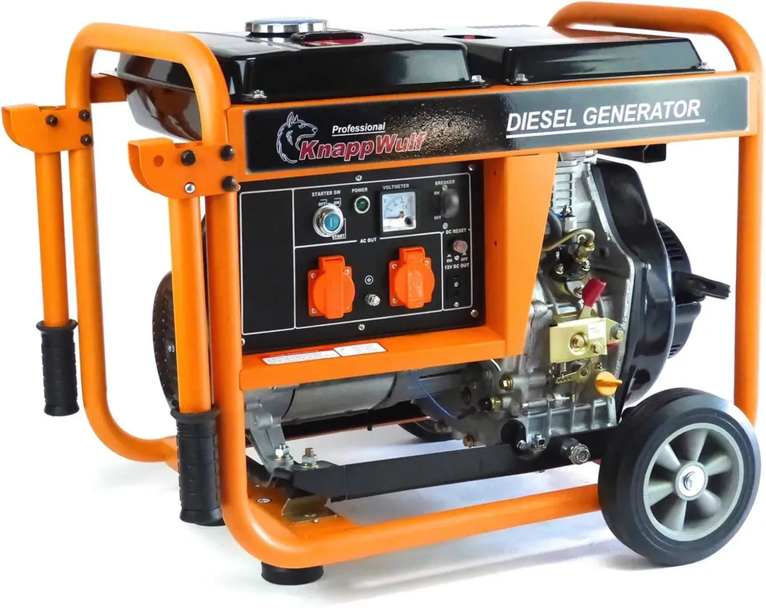 Générateur de Secours Monophasé 5000W KW5500 - Solution d'Urgence Électrique