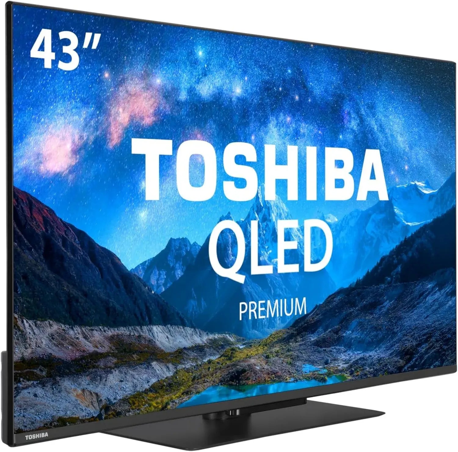 Toshiba Téléviseur QLED 43' 4K Ultra HD VIDAA Smart