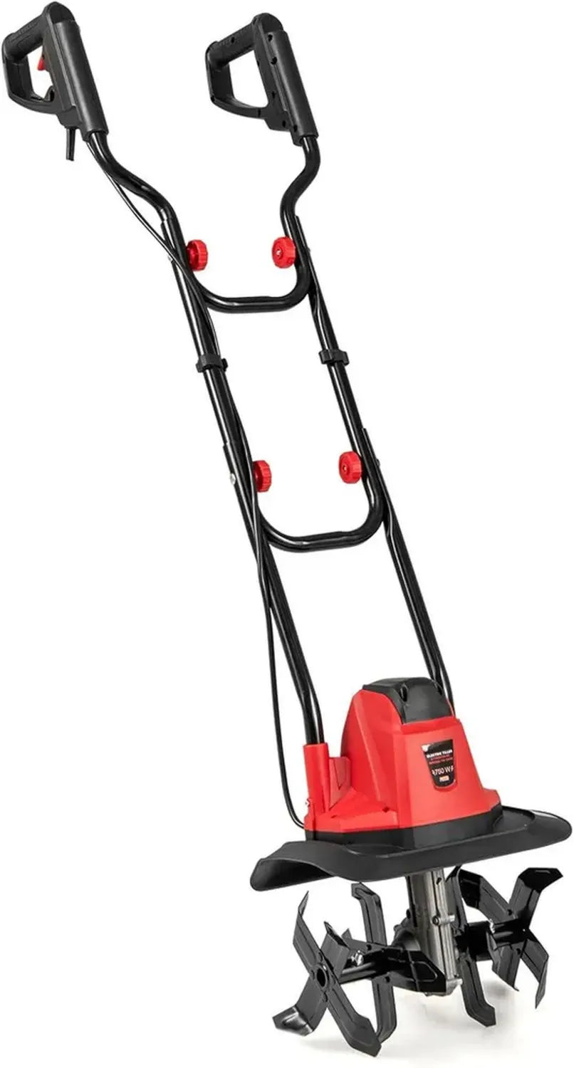 Motobineuse Électrique 1200W GOPLUS, Largeur et Profondeur de Travail 22 cm, Couleur Rouge