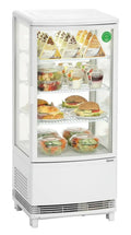 Vitrine Réfrigérée Compacte 86L pour Aliments et Boissons