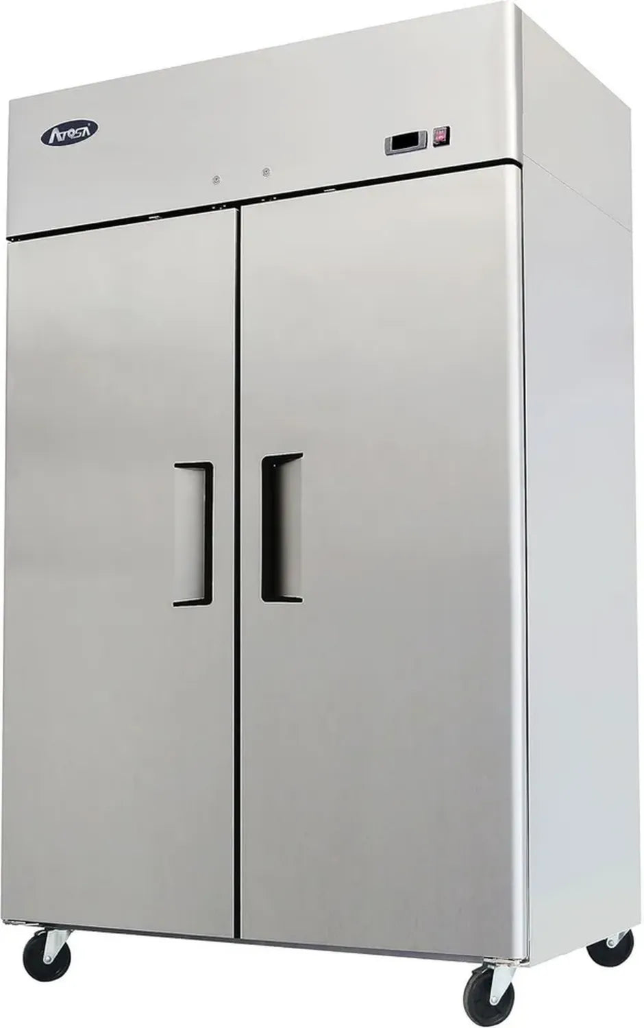 Armoire Frigorifique Double Portes 900 L avec Roulettes - Atosa