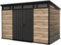 Abri de Jardin en Résine Imperméable 7,4m² - Effet Bois - KETER