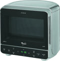 Four à micro-ondes Whirlpool MAX 38 SL avec fonction Jet Start, technologie 3D, couleur argent, 700 W, capacité 13 l