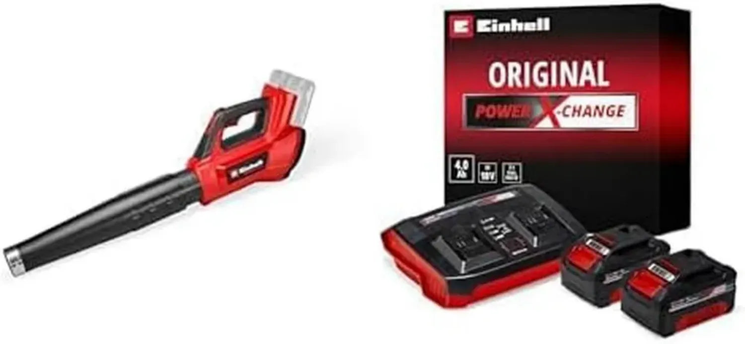 Souffleur de Feuilles sans Fil Einhell 36V avec Chargeur et Batteries 4,0Ah