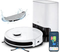 Aspirateur Robot MEDION X20 SW avec Vidange Automatique, Nettoyage Laser et Connexion Smartphone
