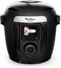 Moulinex Multicuiseur Connecté, 10 Modes, Cuisson Rapide, Instructions Guidées, Noir