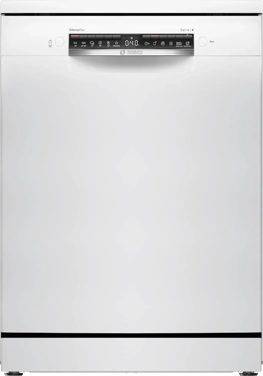 Lave-vaisselle Bosch Série 4 60 cm Blanc en Pose Libre