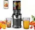 Presse-agrumes lent 220W, ouverture XL 130 mm, Tritan sans BPA, pour fruits et légumes entiers, facile à nettoyer
