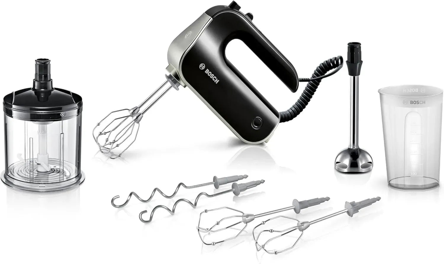 Batteur Bosch MFQ4885DE 575 W Noir pour Cuisine