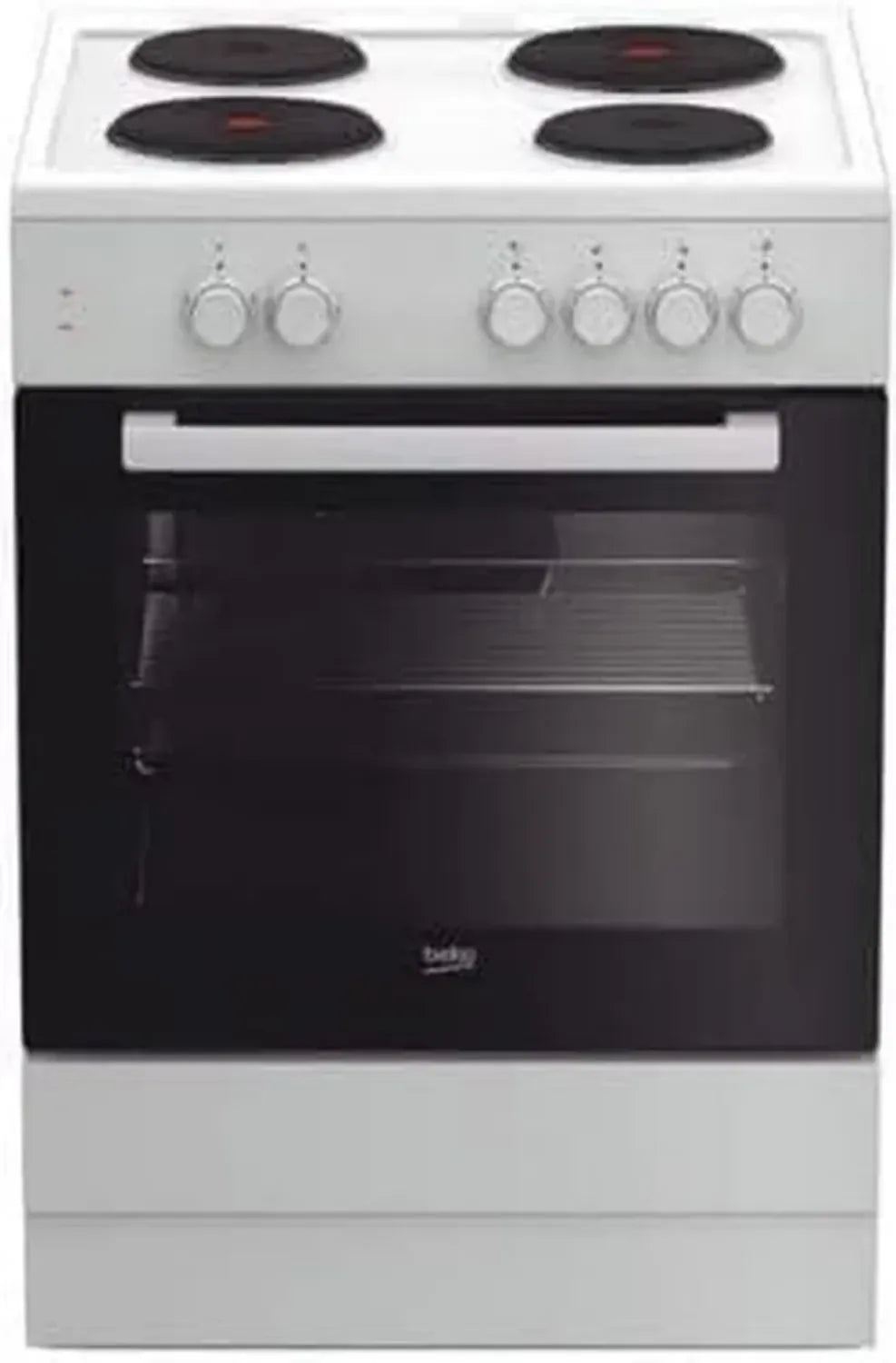 Cuisinière Électrique 60cm BEKO FSS66000GW avec Four Multifonction
