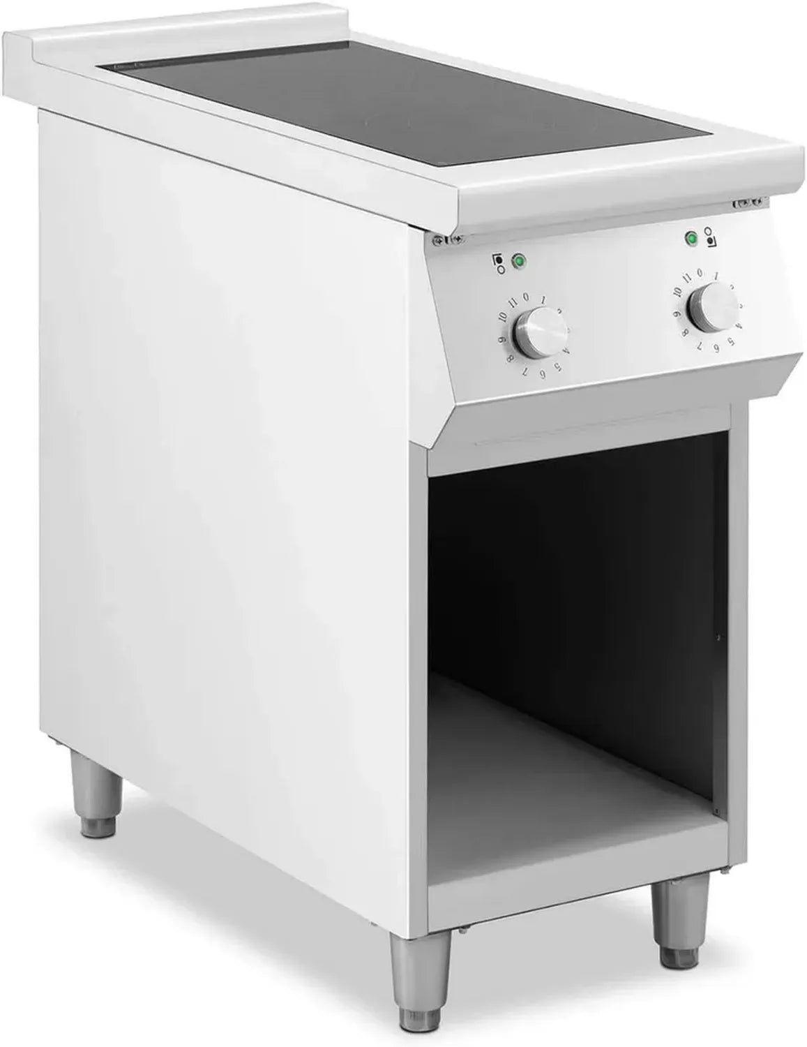 Plaque à Induction Professionnelle 8500W avec 2 Zones de Cuisson - Acier Inoxydable
