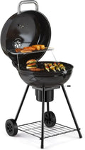 Barbecue au Charbon Portable 57 cm avec Accessoires Complets - VonHaus