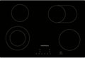 Plaque vitrocéramique encastrable 77 cm, 4 zones, Touch Control