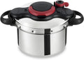 Autocuiseur Tefal Clipso Minut Easy, Acier Inoxydable, 6 Litres