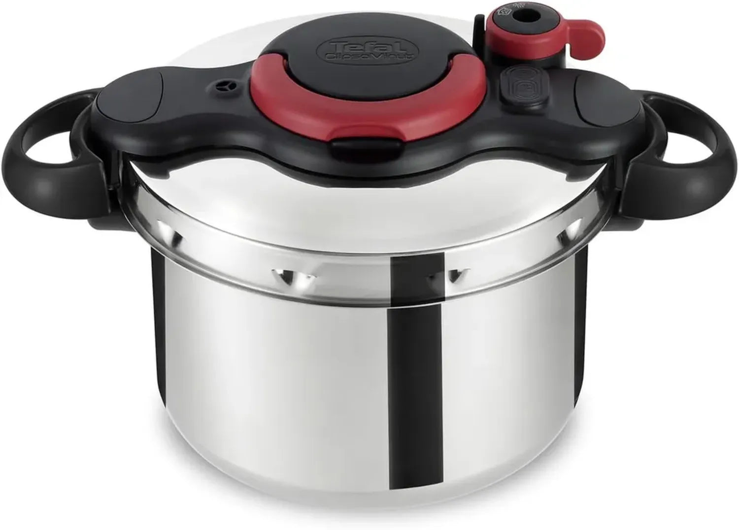 Autocuiseur Tefal Clipso Minut Easy, Acier Inoxydable, 6 Litres