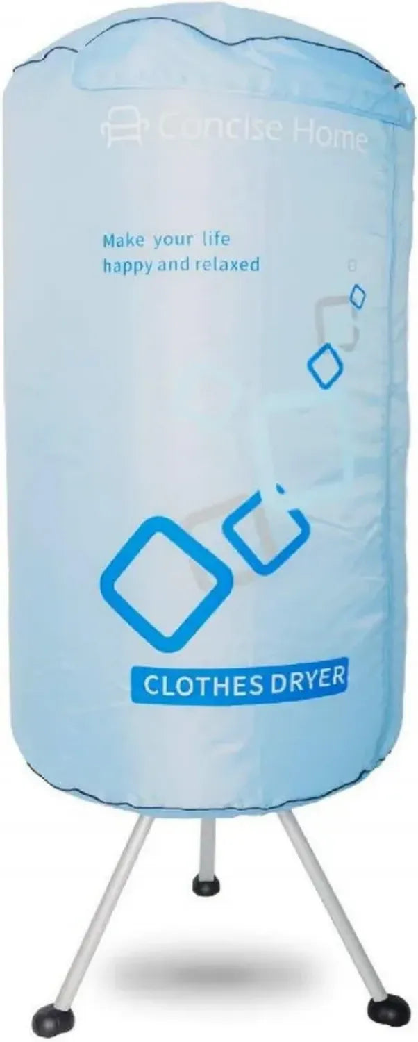 Sèche-linge Électrique 1000W, Grande Capacité 10 kg, Double Couche, Compact et Efficace