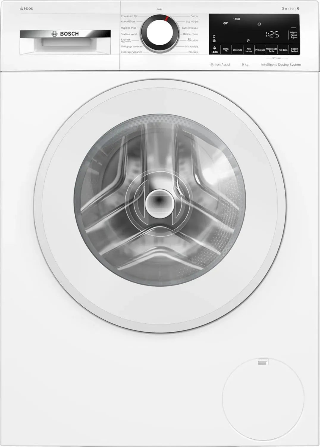 Bosch Lave-linge Série 6 9kg 1400 trs/min Blanc