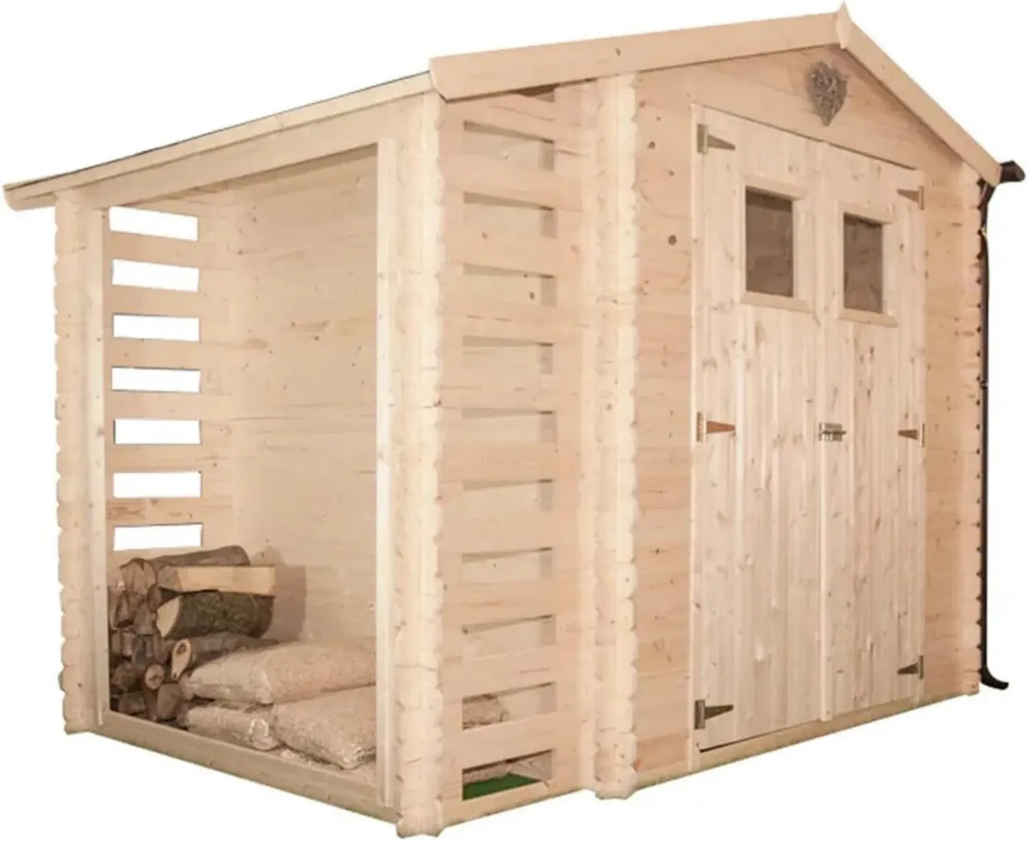 Cabane de Jardin en Pin 265 x 250 cm - Modèle AVA