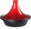 Tajine en Fonte Émaillée Rond 31 cm Cerise - Le Creuset