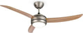 KLARSTEIN El Paso - Ventilateur de Plafond Multifonctionnel 132 cm avec Eclairage, Débit d'Air 10,344 m³/h, 3 Niveaux de Vitesse - Finition Chêne